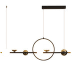Nordic Iron Pendant Chandelier Modern Restaurant