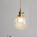 Vintage Glass Pendant Light Nordic Droplight