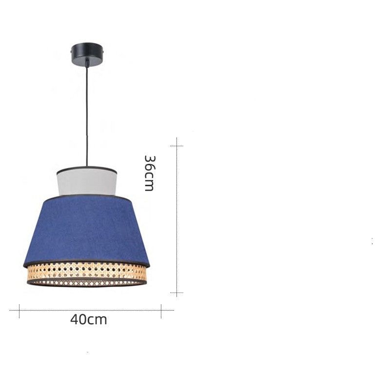 Rattan Woven Pendant Light - Hand-Woven Design