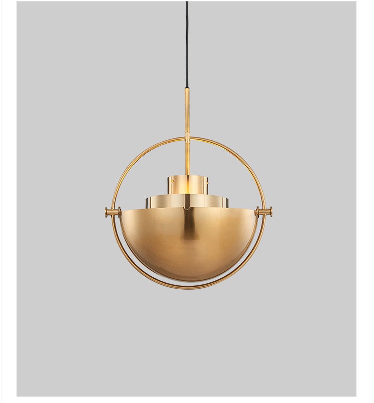 Half Circle Alloy Pendant Chandelier