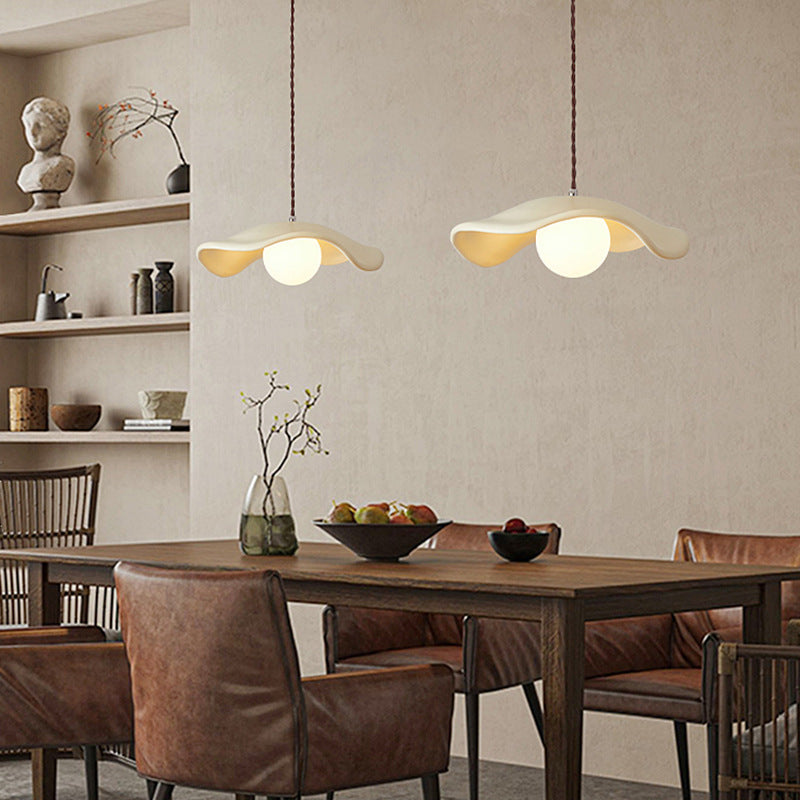 Lotus Leaf Bedside Pendant Light Modern Minimal