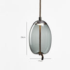 Lámpara de araña colgante de cristal moderno con luz LED