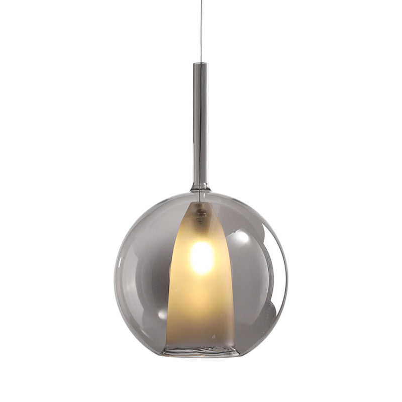 Nordic Staircase Glass Pendant Chandelier