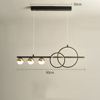 Modern Aluminum Pendant Light | Nordic Dining Design