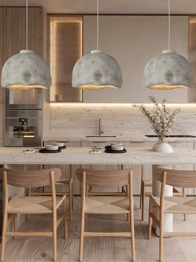 Japanese Resin Pendant Chandelier Modern Simple