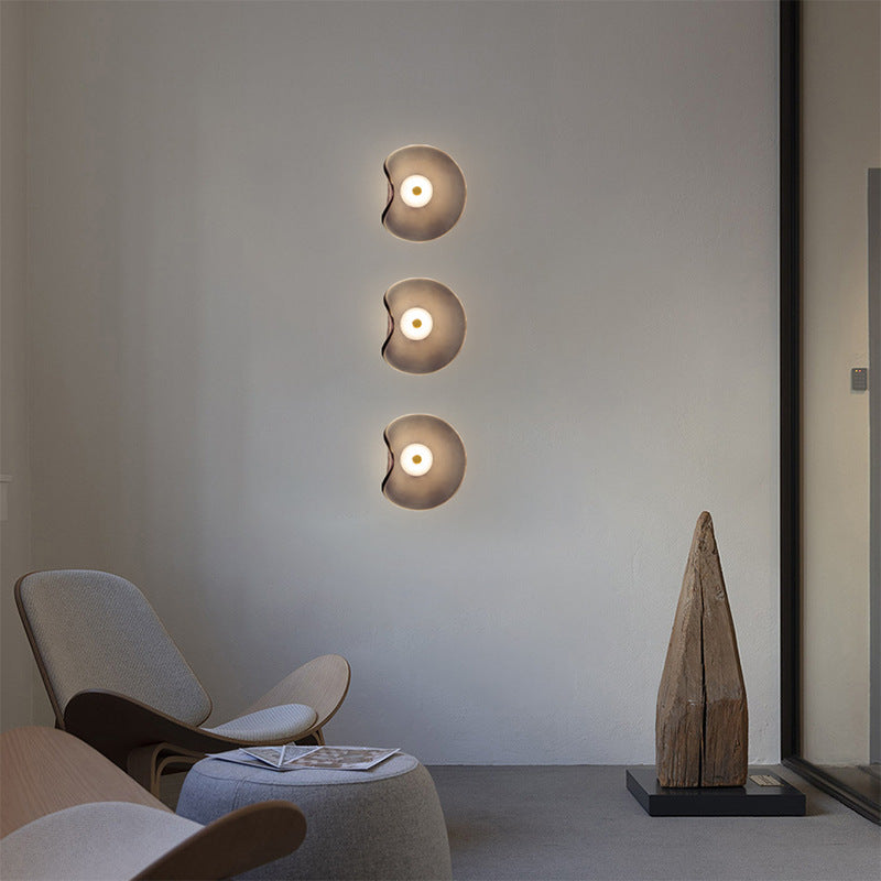 Modern Irregular Glass Wall Sconce