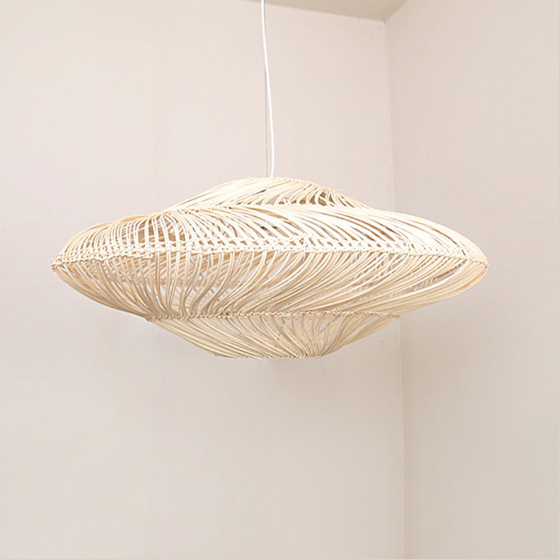 Zen Rattan Woven Pendant Ceiling Lamp