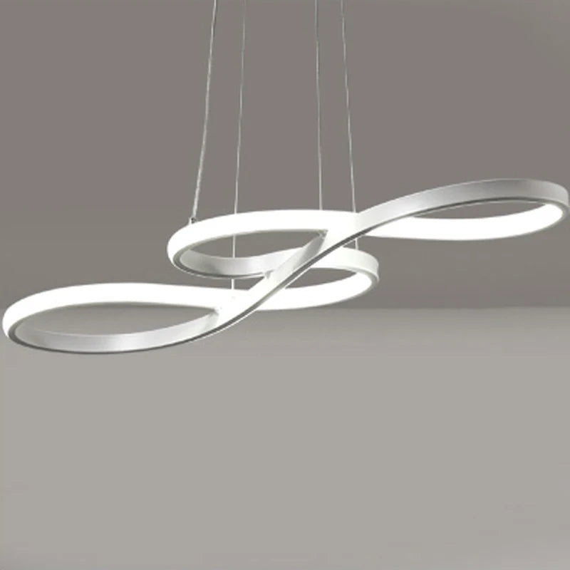 Contemporary Aluminum Pendant Light for Dining Room