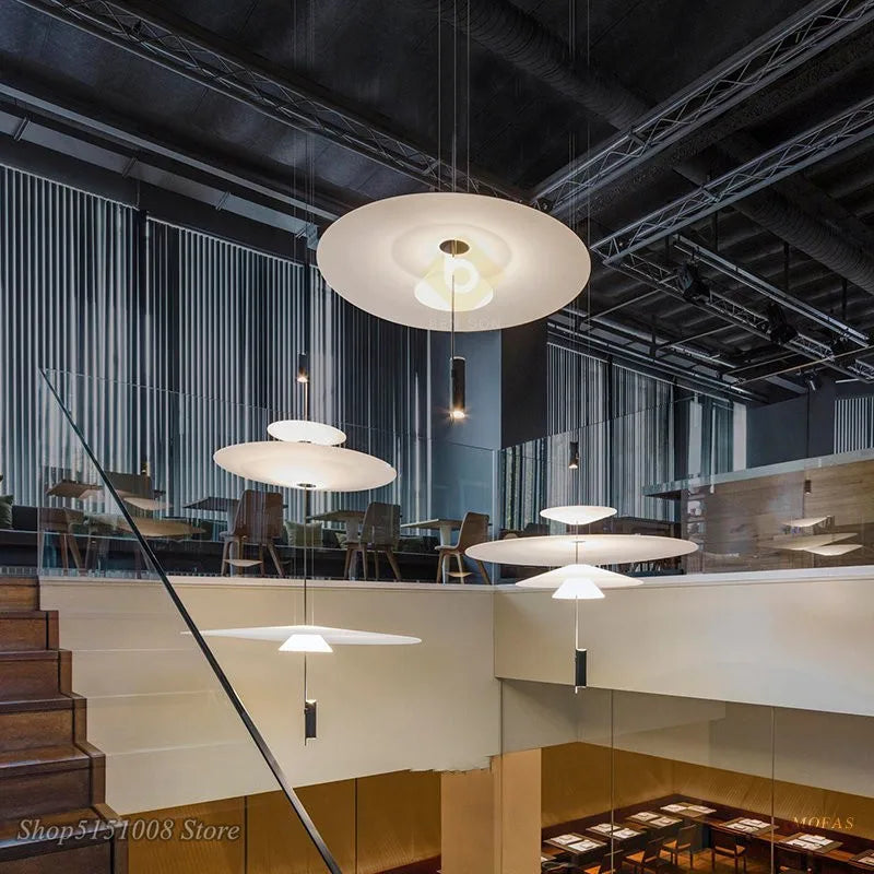 Art Deco Acrylic Pendant Light for Dining Room