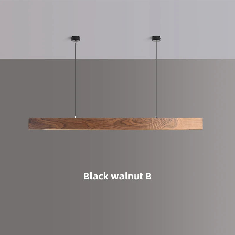 Nordic Wood Pendant Light for Dining Room