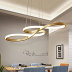 Lámpara Colgante Contemporánea de Aluminio para Comedor