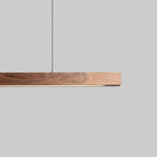 Lámpara colgante de madera nórdica para comedor