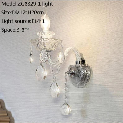 Lámpara de araña de cristal europea para salón, ambiente, lámpara de techo moderna, minimalista, para dormitorio, comedor, hogar, luz de villa, candelabro.