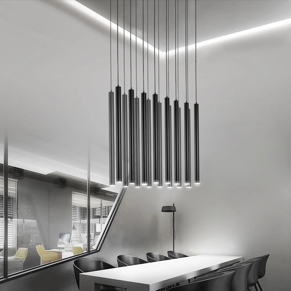Nordic Iron Cylinder Pendant Light 3W LED