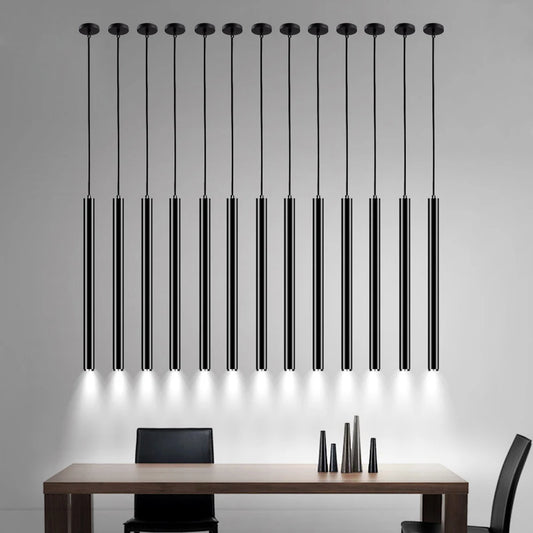 Nordic Iron Cylinder Pendant Light 3W LED