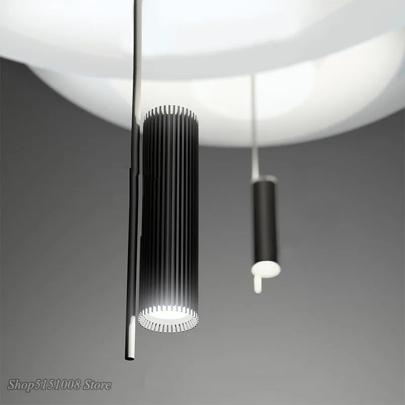 Art Deco Acrylic Pendant Light for Dining Room
