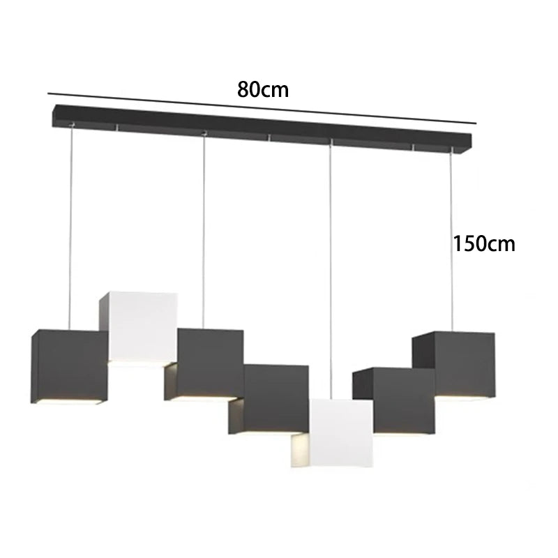 Lámpara Colgante Minimalista de Hierro para Comedor
