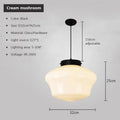 Nordic Glass Pendant Light - Minimalist Hanging Lamp