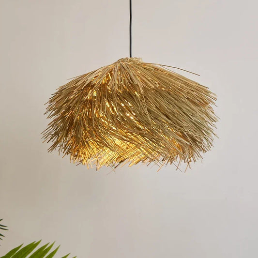Wabi-sabi Grass Pendant Light Ceiling Fixture