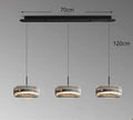 Lámpara Colgante Minimalista de Cristal para Comedor