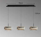 Lámpara Colgante Minimalista de Cristal para Comedor