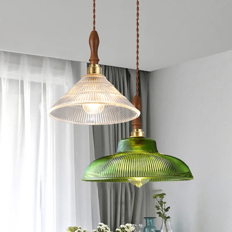 Frosted Glass Pendant Ceiling Light with Iron Finish