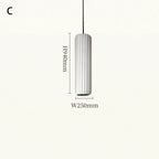 Minimalist Fabric Pendant Light for Dining Room