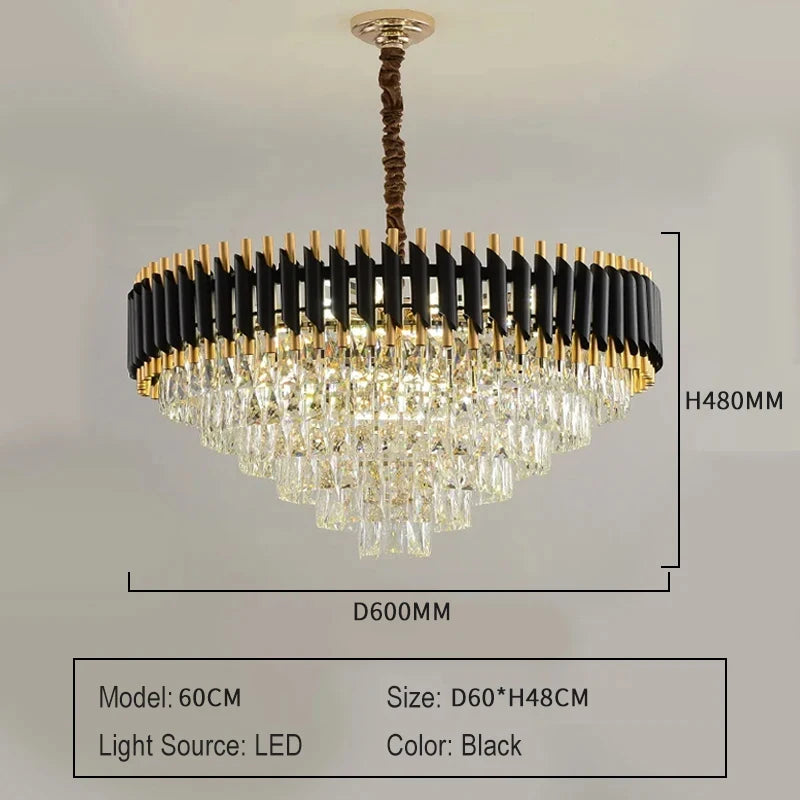 Iron Chandelier Modern Ceiling Light Pendant Lamp