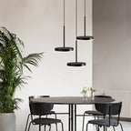 Lámpara colgante de hierro minimalista para comedor