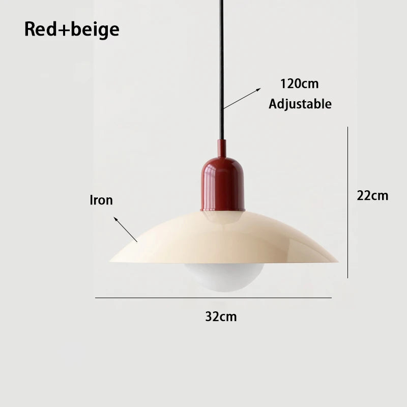 Nordic Iron Pendant Light for Dining Room