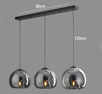 Lámpara Colgante Moderna de Cristal para Comedor