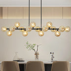 Mid-Century Modern Sputnik Pendant Light 16-Light
