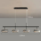Lámpara Colgante Minimalista de Cristal para Comedor