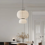 Minimalist Paper Pendant Light Japanese Lantern Design
