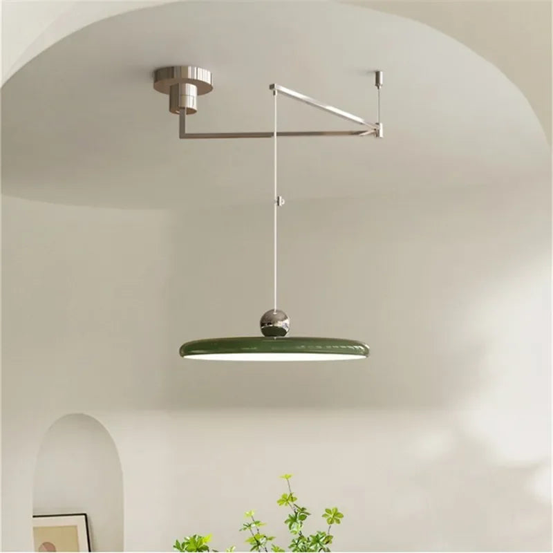 Lámpara Colgante Nórdica de Brazo Plegable para Comedor