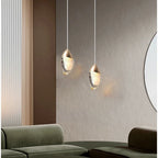 Crystal Glass Pendant Light for Bedroom & Dining
