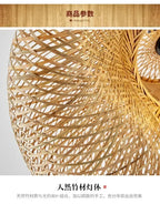 Modern Gold Mesh Pendant Chandelier Light
