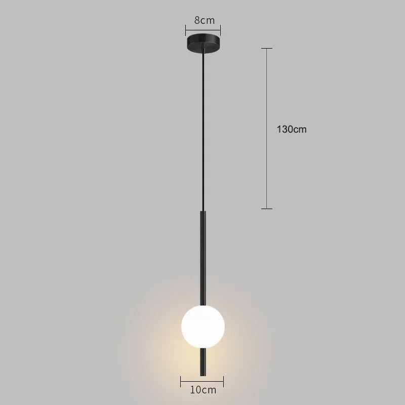 Bedside Pendant Lights for Bedroom Nordic Pendant Lamp for TV background Kitchen Island Restaurant Dinning Room LED Lighting
