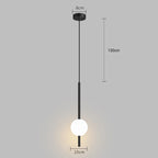 Bedside Pendant Lights for Bedroom Nordic Pendant Lamp for TV background Kitchen Island Restaurant Dinning Room LED Lighting