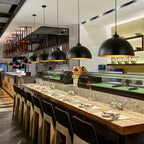 Industrial Iron Pendant Light for Kitchen Island
