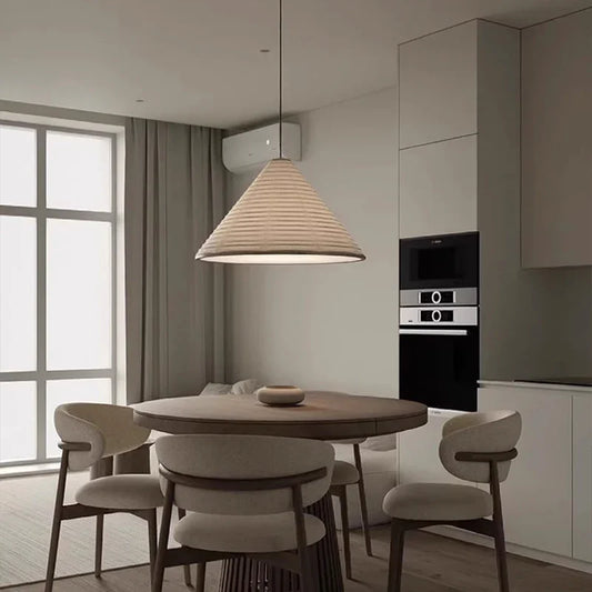 Nordic Rice Paper Pendant Light for Dining Room