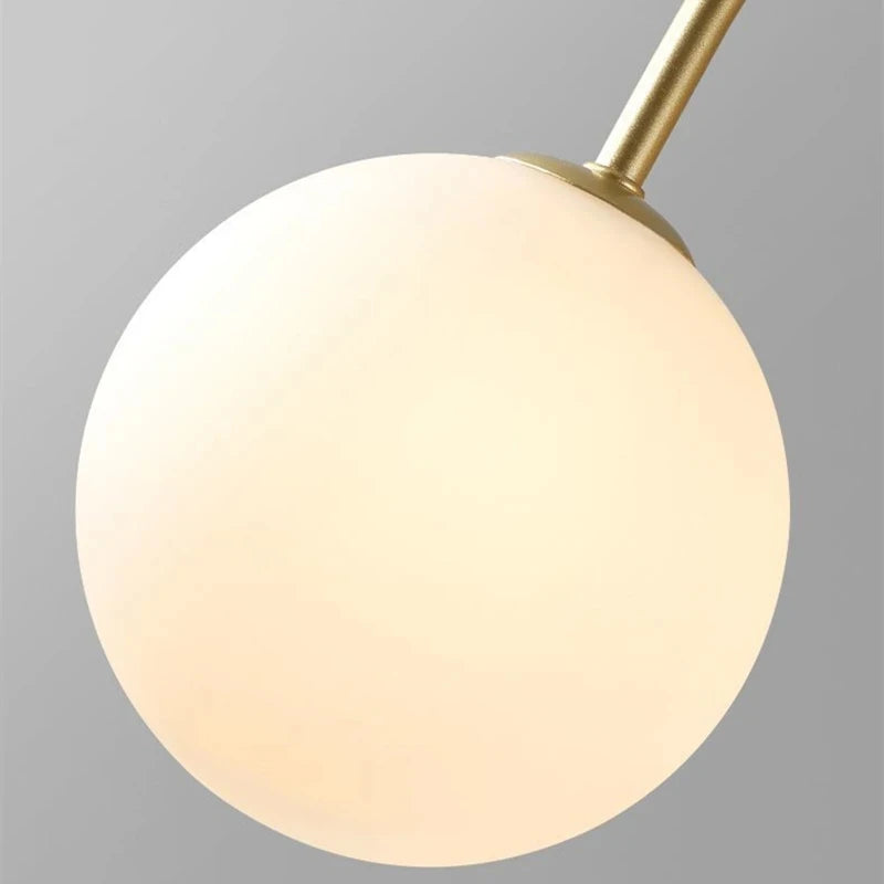 Nordic Minimalist Pendant Light for Living Room Restaurant Lamp Cafe Clothing Store Art Black Gold Red Chandelier