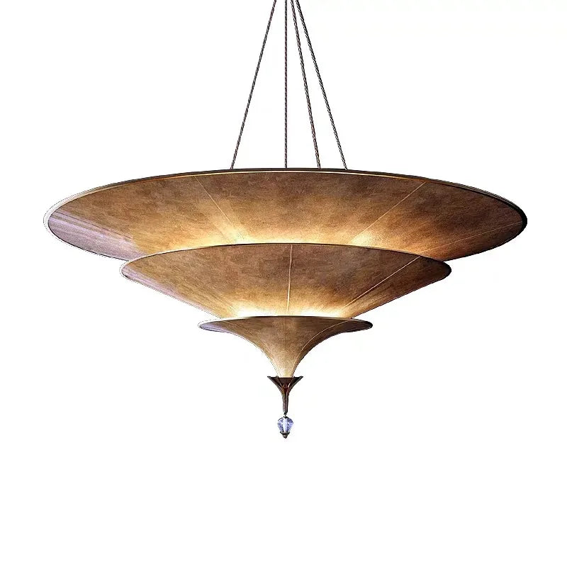 Wabi Sabi Wood Pendant Light for Dining Room