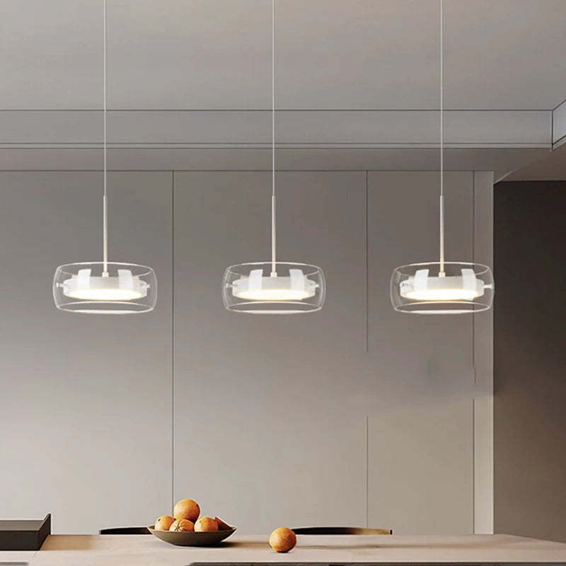 Nordic Glass Pendant Light for Dining Room