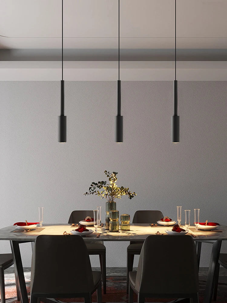Minimalist Iron Pendant Light for Dining Room
