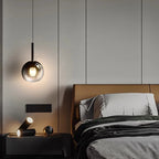 Nordic Glass Pendant Light for Bedroom