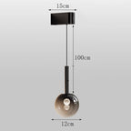 Nordic Glass Pendant Light for Bedroom