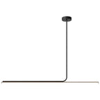 Lámpara colgante de hierro minimalista para comedor