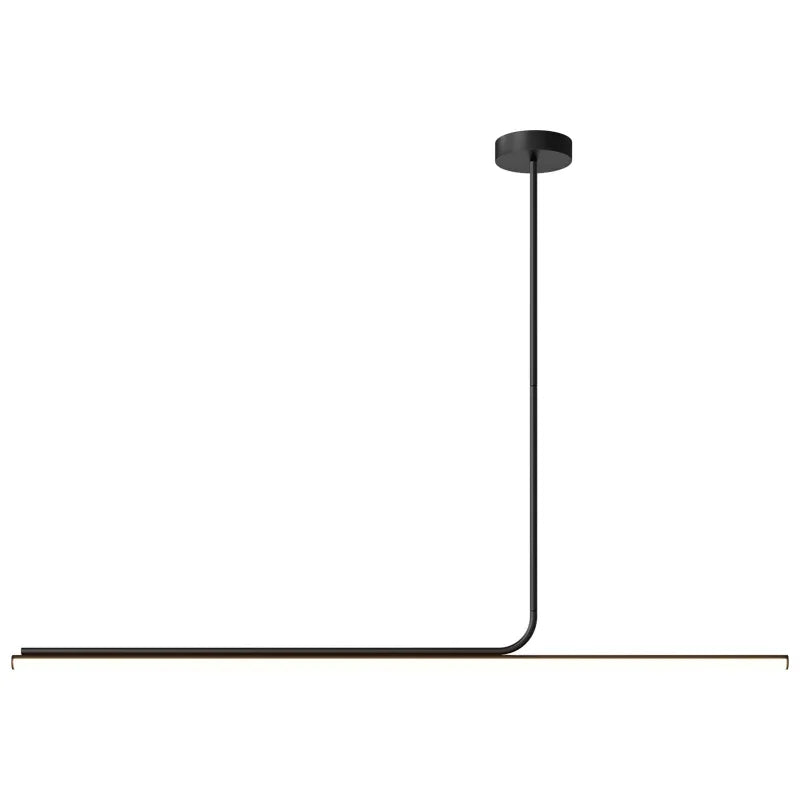 Lámpara colgante de hierro minimalista para comedor