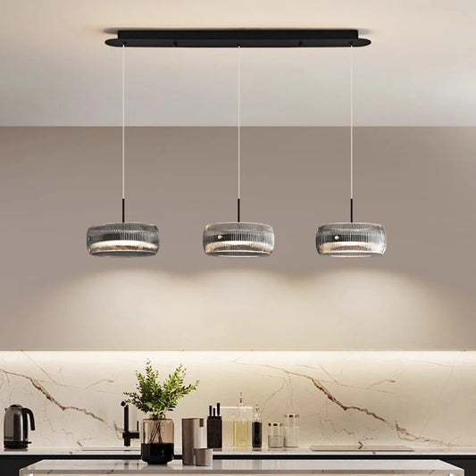 Minimalist Glass Pendant Light for Dining Room